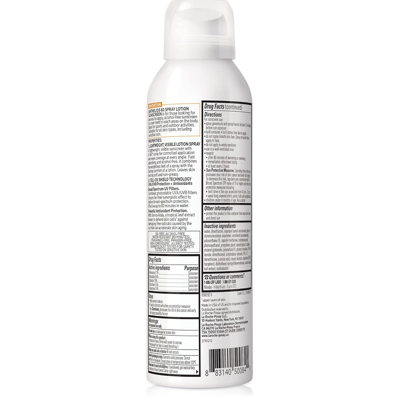 La Roche-Posay Anthelios Ultra-Light Sunscreen Lotion | Grocsy