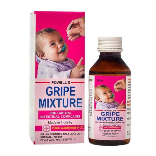 Powell's Homeopathy Gripe Mixture Syrup | Grocsy