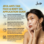 Jeva Anti-Tan Gel - Brightening & Pigmentation Reducing Gel | Grocsy