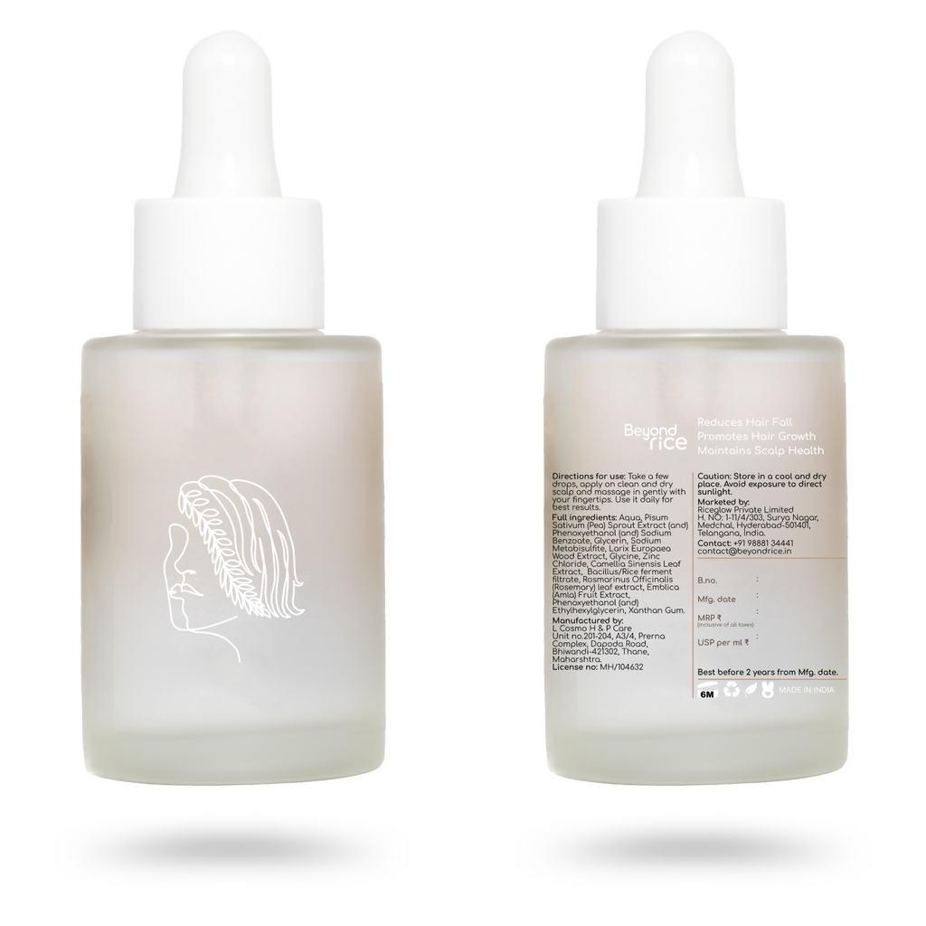 Beyond Rice Rosemary & Black Rice Hair Growth Serum | Grocsy