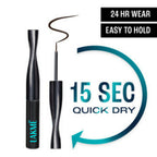 Lakme 9 To 5 Eyeconic Liquid Eyeliner - Deep Brown | Grocsy