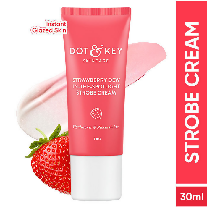 Dot & Key Strawberry Dew In-The-Spotlight Strobe Illuminating Cream + Moisturizer With Hyaluronic | Grocsy