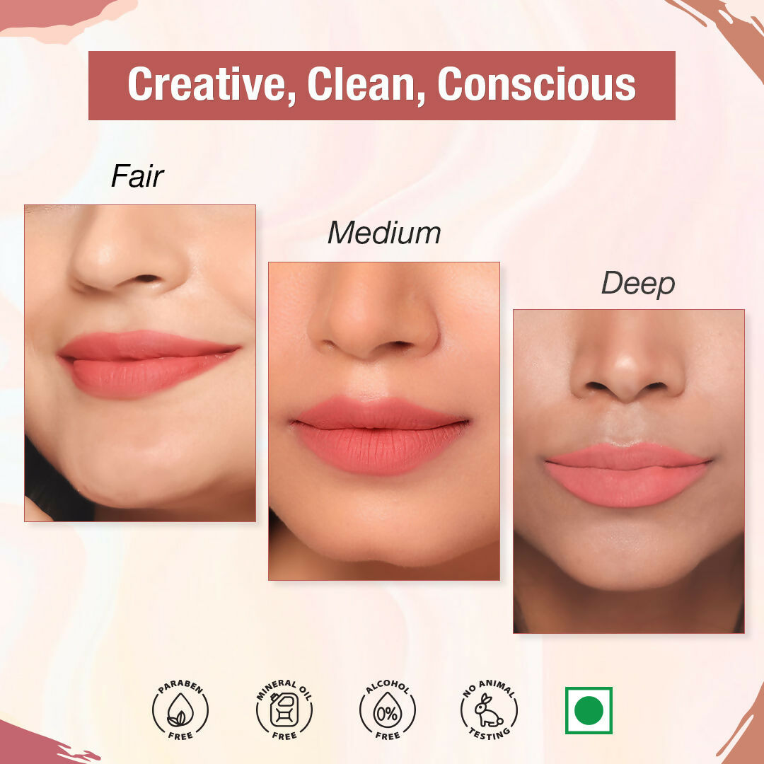 The Natural Wash Matte Velvet Longstay Liquid Lipstick - Blush Nude | Grocsy
