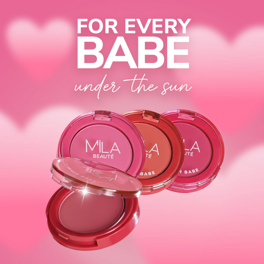 Mila Beaute Babe Blush Powder Blush - Candy Pink | Grocsy