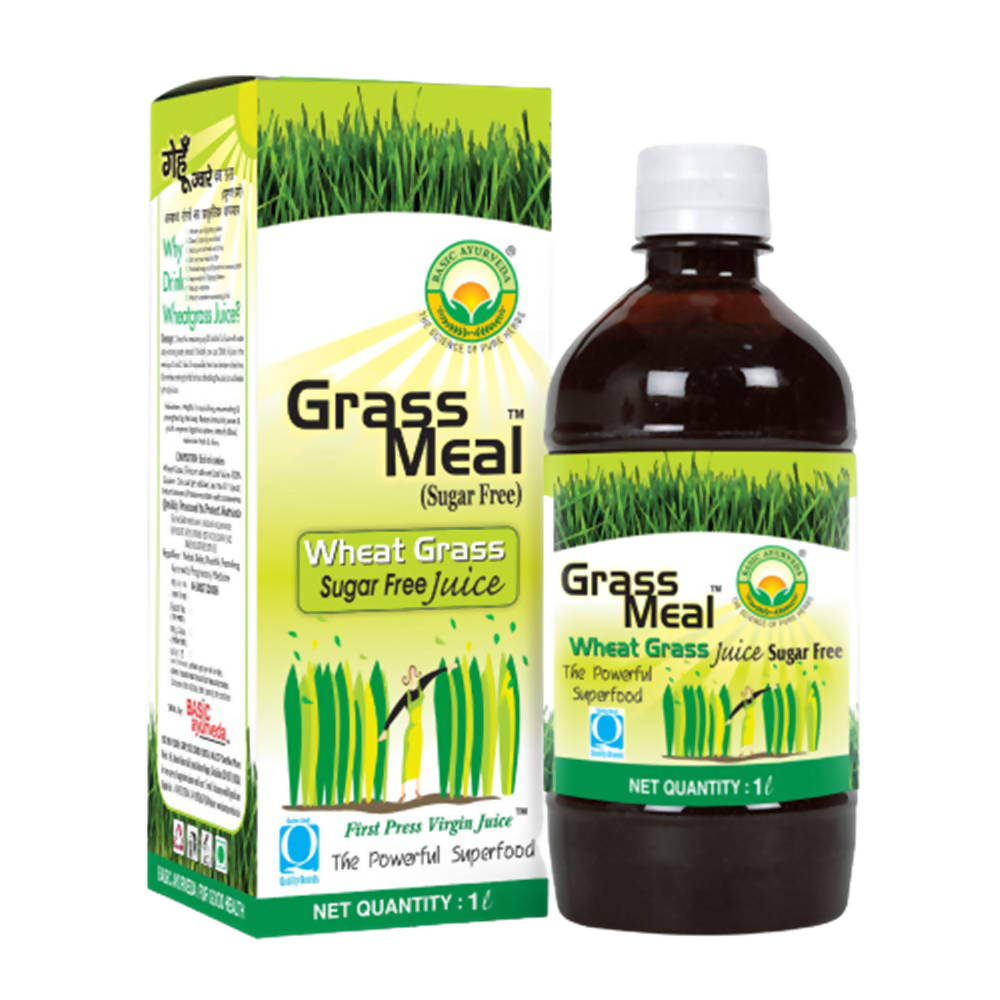 Basic Ayurveda Grass Meal Wheat Grass Juice | Grocsy