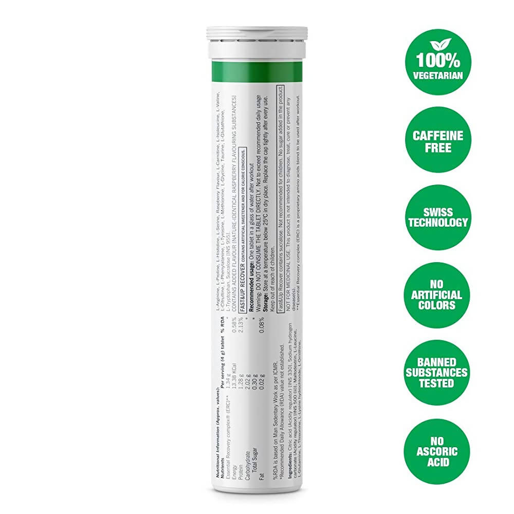 Fast&Up Recover Effervescent Tablets | Grocsy