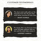 Khadi Essentials Charcoal Serum Sheet Mask | Grocsy