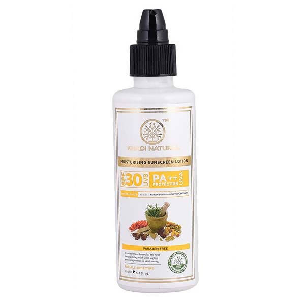 Khadi Natural Moisturising Sunscreen Lotion SPF 30 | Grocsy