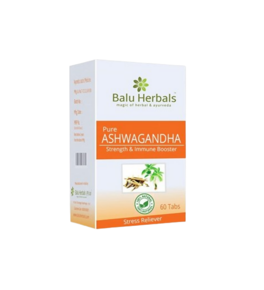 Balu Herbals Ashwagandha Tablets | Grocsy