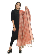 Mominos Fashion Moeza Handloom Cotton Red Dupatta | Grocsy