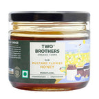 Two Brothers Organic Farms Raw Mustard Flower Honey-Mono Floral | Grocsy