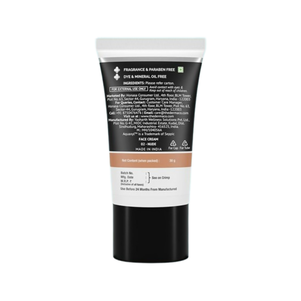 The Derma Co 2% Niacinamide Hydrating BB Cream with 1% Hyaluronic Acid Complex & Aquaxyl | Grocsy