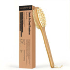 Careberry Dual-Action Bamboo Body Brush | Grocsy