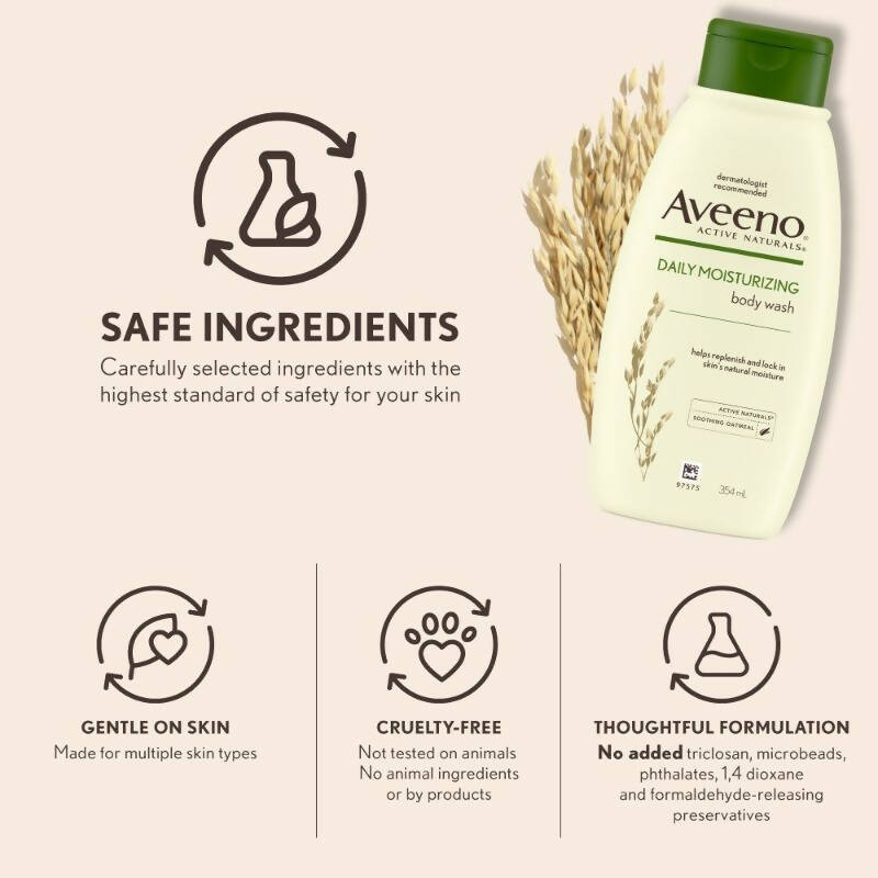 Aveeno Daily Moisturizing Body Wash | Grocsy