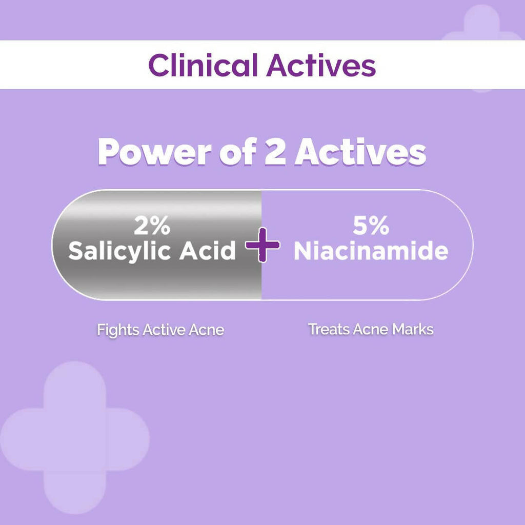 The Derma Co Sali-Cinamide Anti-Acne Face Serum | Grocsy