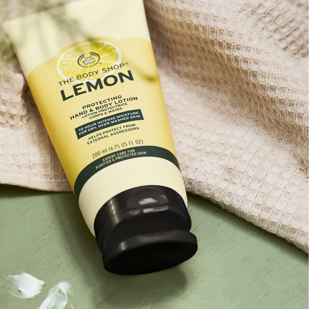 The Body Shop Lemon Protecting Hand & Body Lotion | Grocsy