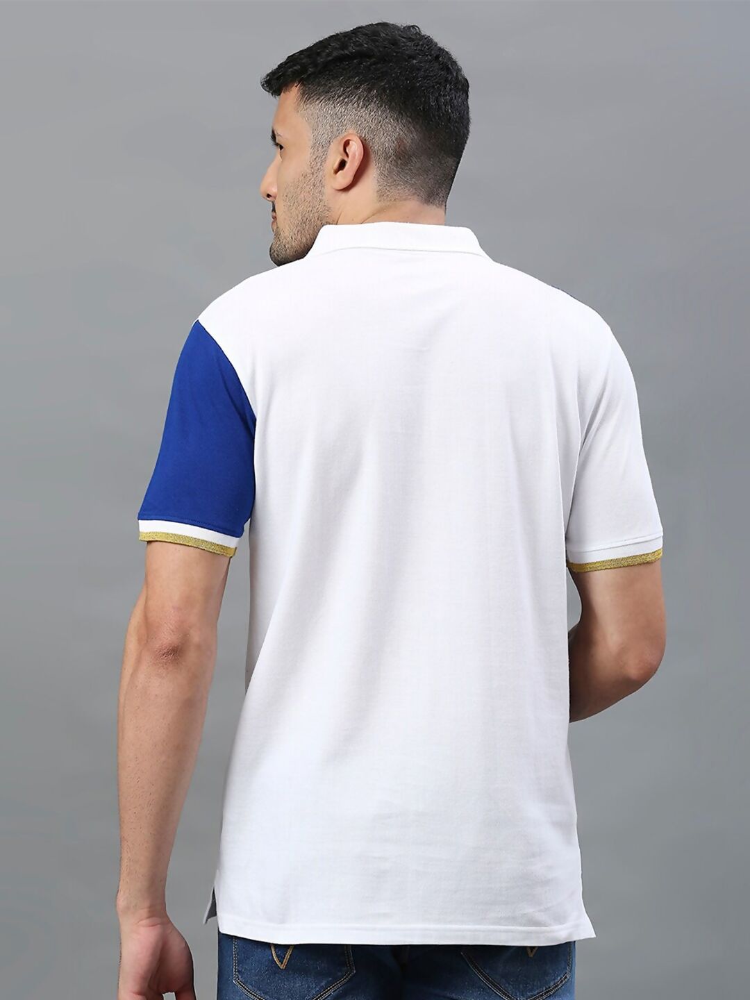 Fancode Rajasthan Royals Polo Collar Cotton IPL T-shirt | Grocsy
