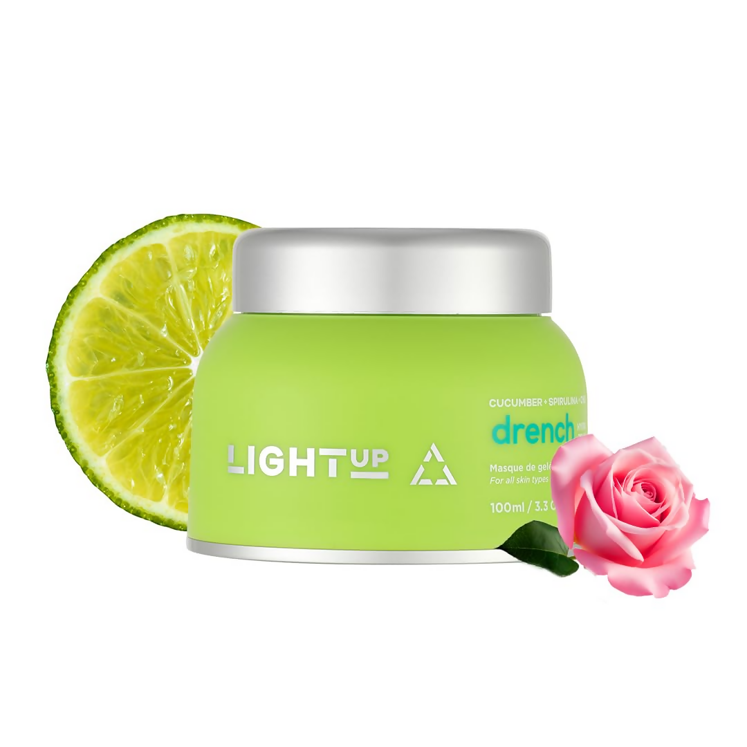 Light Up Drench Hydrating Jelly Mask For Glowing Skin | Grocsy