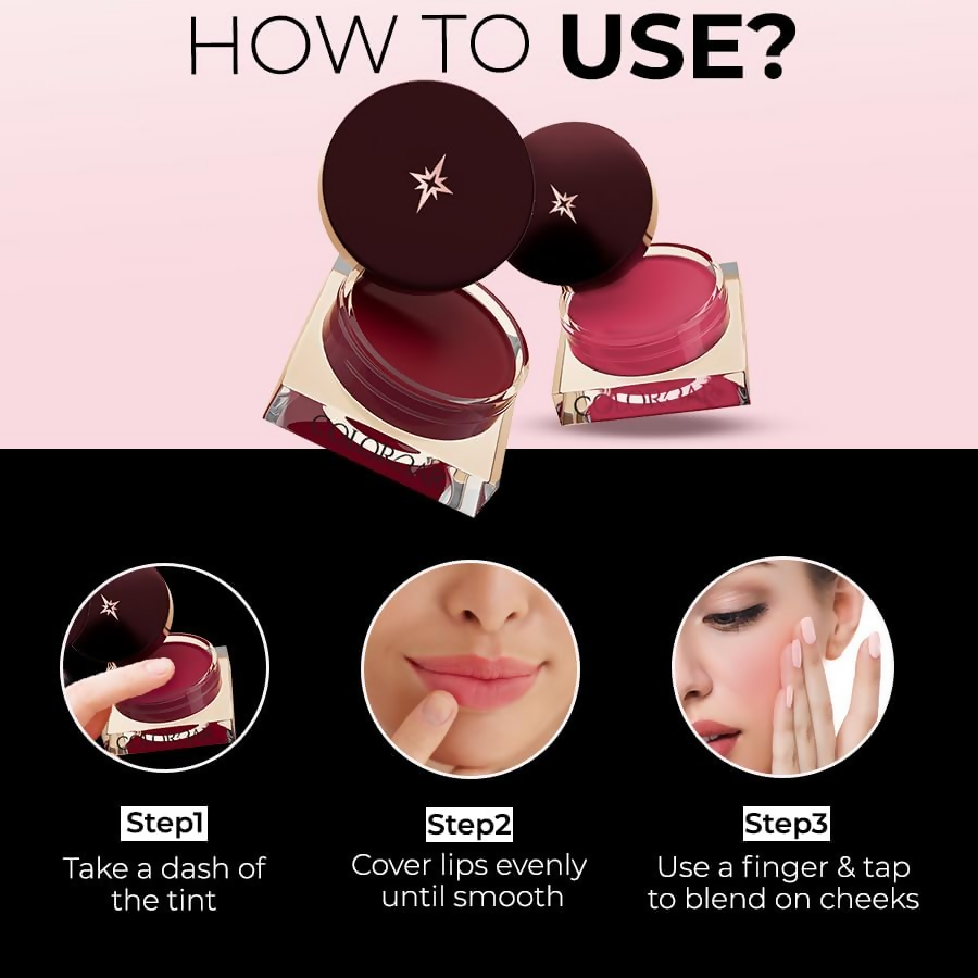Colorbar Sinful Lip N Cheek Mousse Tint_Easy Talk -010 | Grocsy