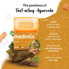Medimix Ayurvedic Sandal Bathing Soap With Eladi Oil | Grocsy