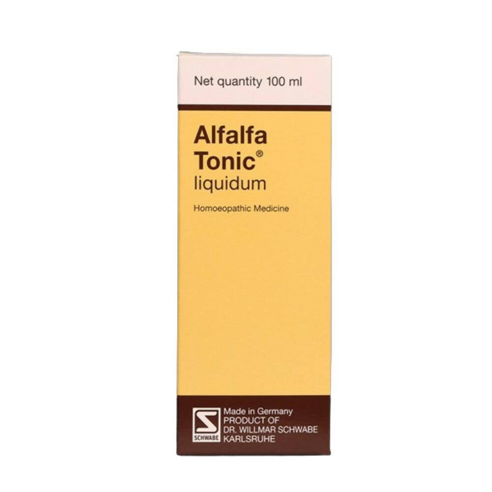 Dr. Willmar Schwabe India Schwabe Germany Alfalfa Tonic | Grocsy