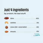The Whole Truth Energy Bars - Almond Choco Fudge | Grocsy
