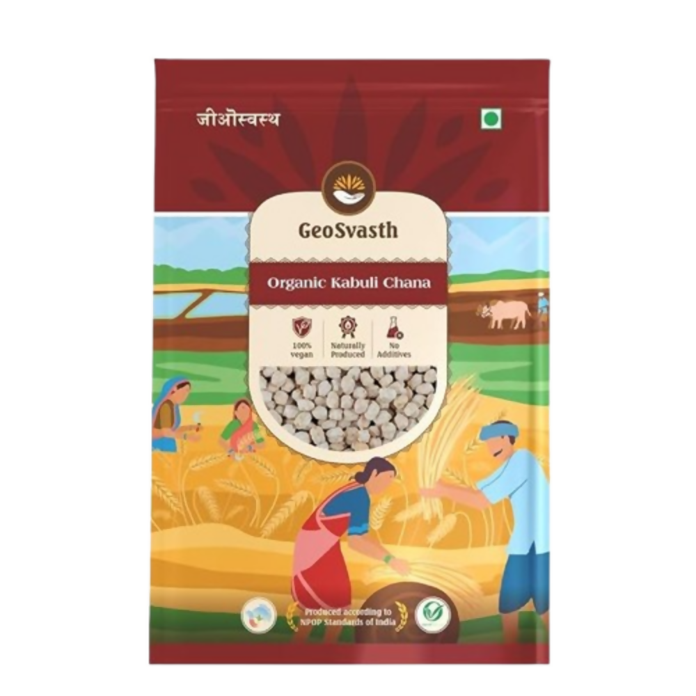 GeoSvasth Organic Kabuli Chana | Grocsy