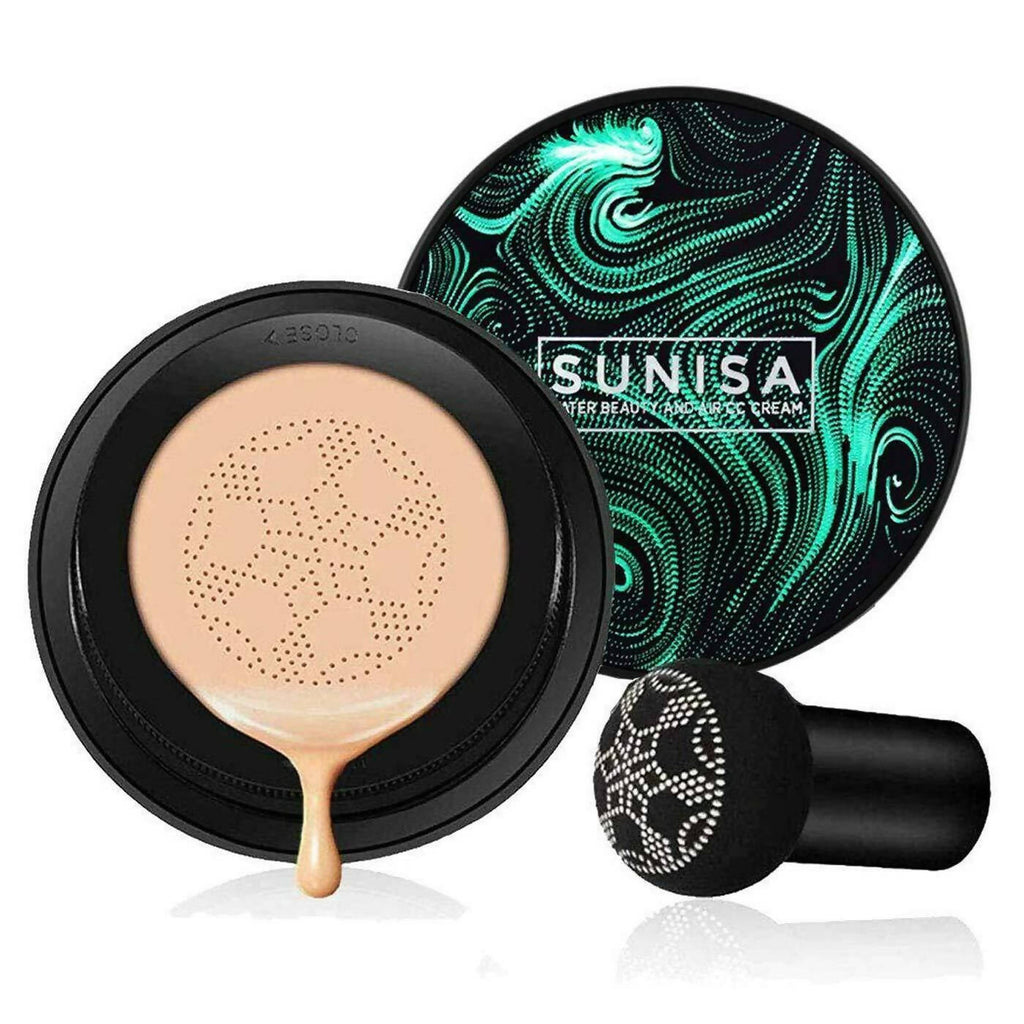 Favon Sunisa Air Cushion CC Foundation with Puff | Grocsy