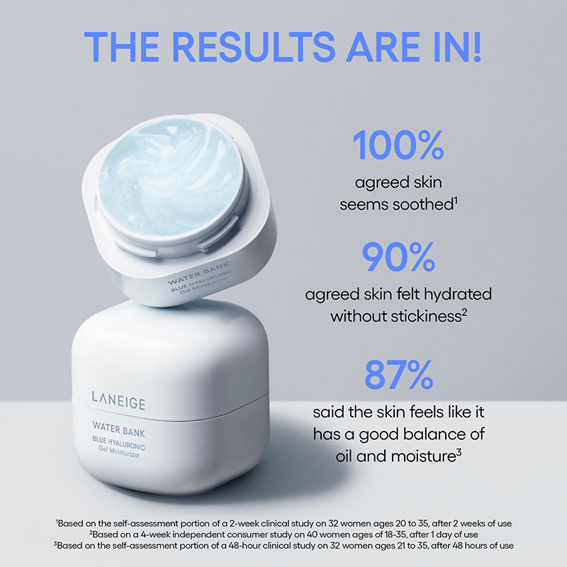 Laneige Water Bank Blue Hyaluronic Gel Moisturizer | Grocsy