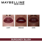 Maybelline New York Color Sensational Creamy Matte Lipstick / 696 Burgundy Blush | Grocsy