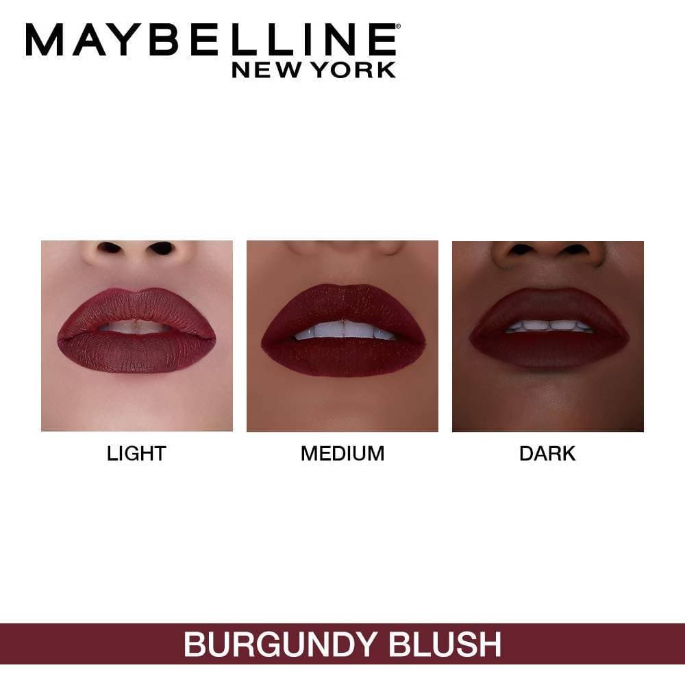 Maybelline New York Color Sensational Creamy Matte Lipstick / 696 Burgundy Blush | Grocsy