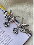 Joban Fashion Oxidized Flying Bird Shape Earring
