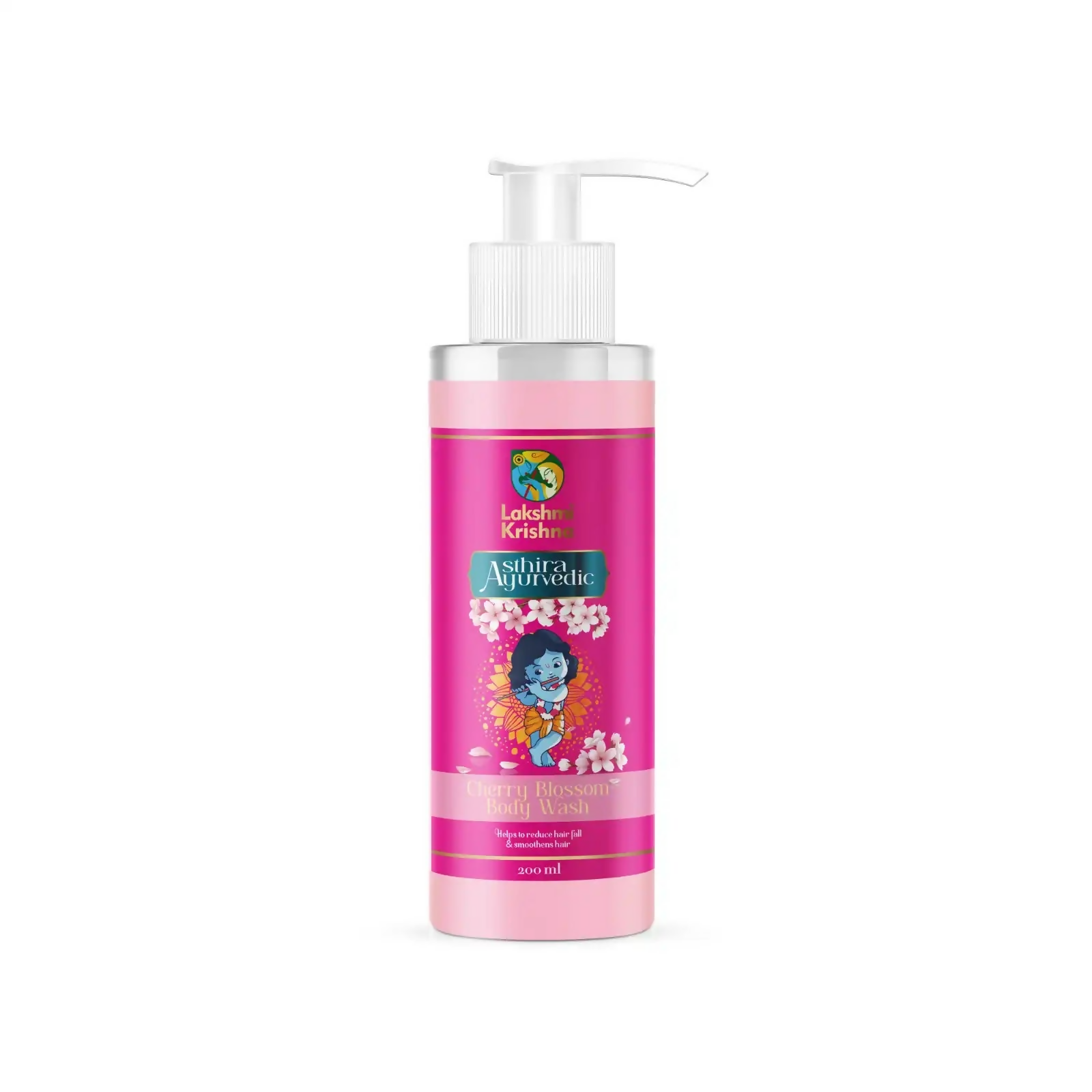 Lakshmi Krishna Naturals Cherry Blossom Body Wash | Grocsy