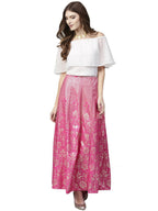 Ahalyaa Women's Traditional Wea Co-ods - White | Grocsy