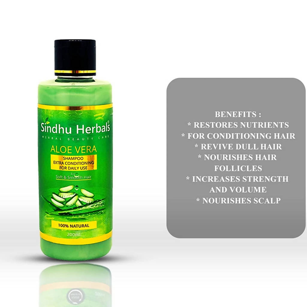 Sindhu Herbals Aloe Vera Shampoo | Grocsy