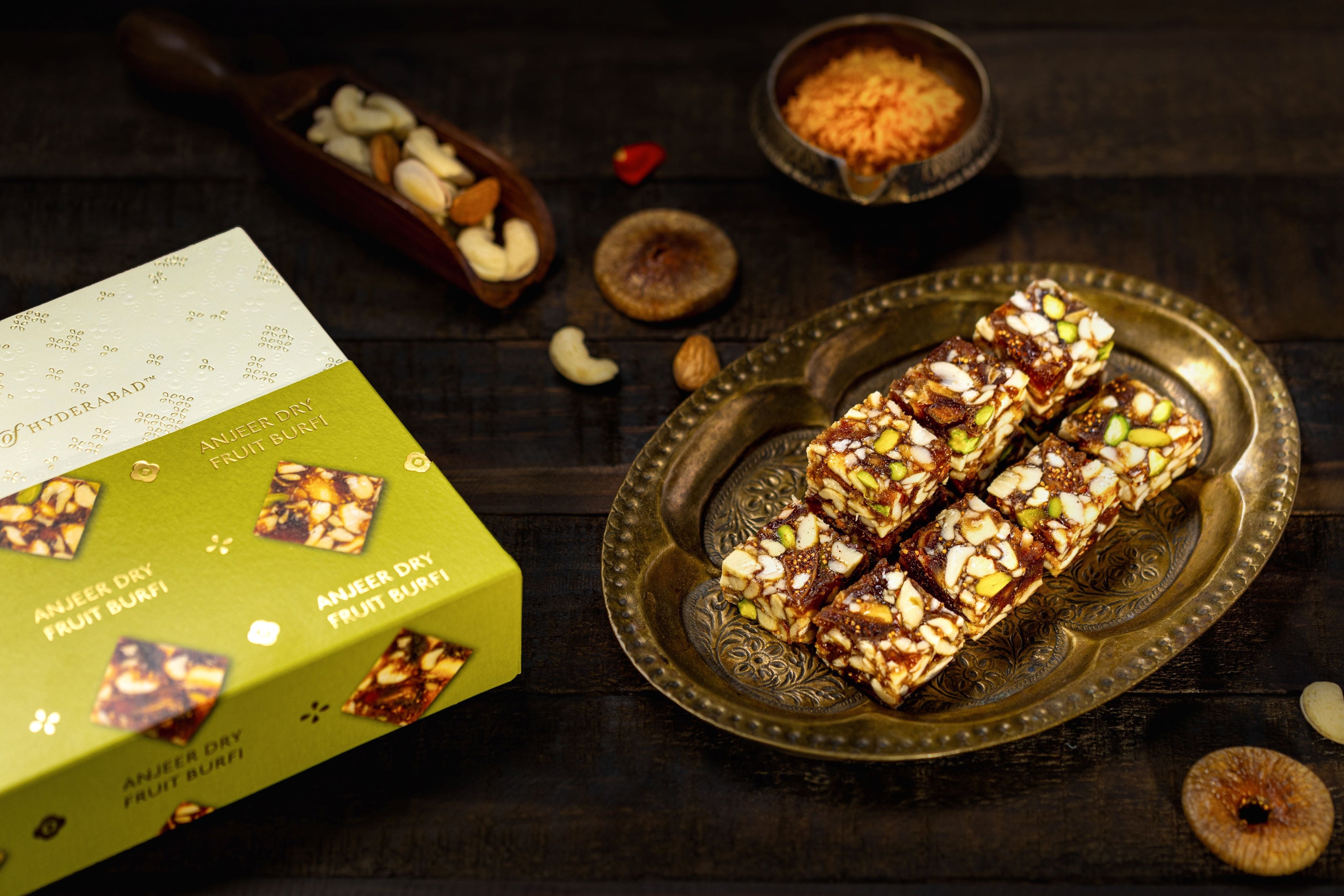 Almond House Anjeer Dryfruit Burfi (MAP) | Grocsy