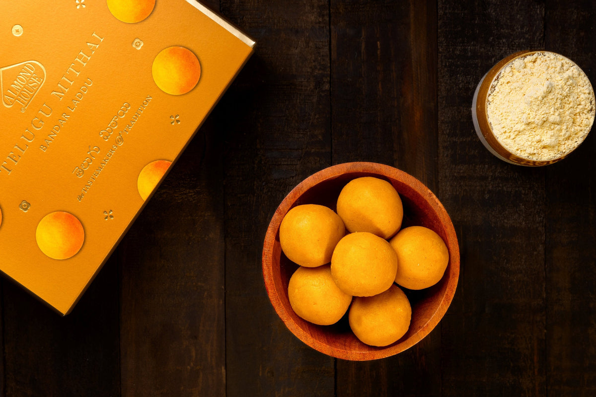 Almond House Bandar Laddu (MAP) | Grocsy