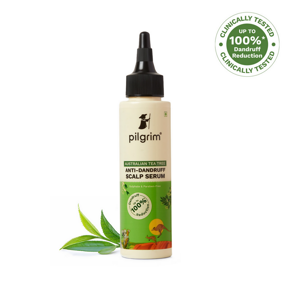 Pilgrim Australian Tea Tree Anti-Dandruff Scalp Serum | Grocsy
