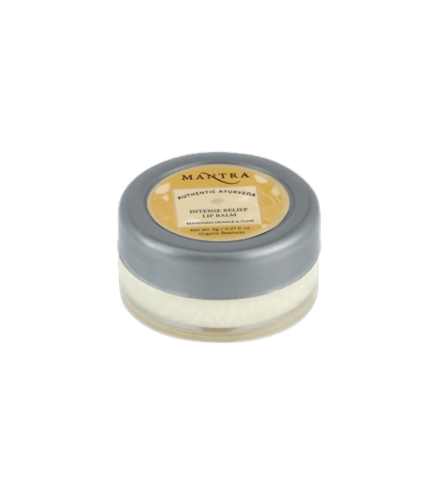 Mantra Herbal Intense Relief Lip Balm Mandarin Orange & Olive | Grocsy