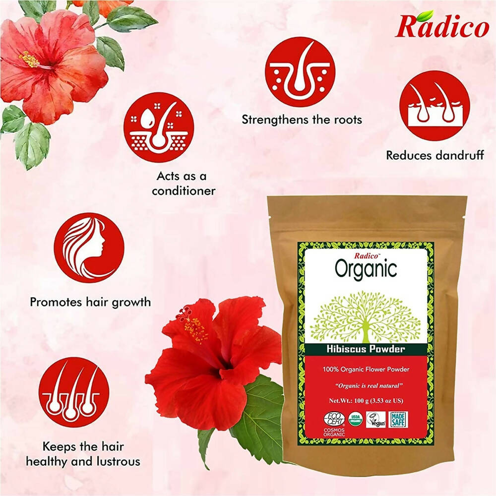 Radico Organic Hibiscus Powder | Grocsy