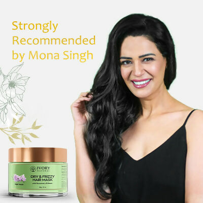 Ivory Natural Dry Rough Hair Mask For Smooths Hair, Frizz Reduction | Grocsy