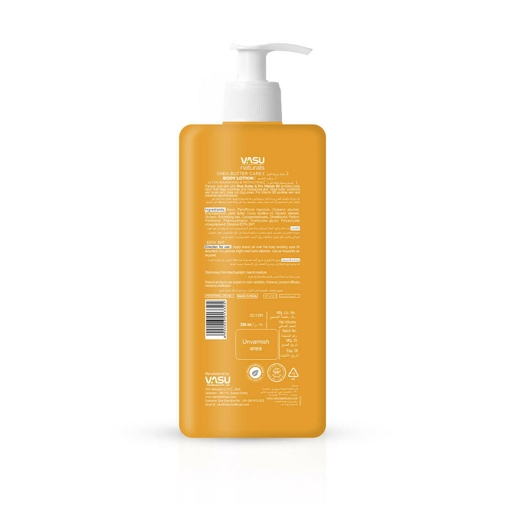 Vasu Healthcare Naturals Shea Butter Body Lotion | Grocsy