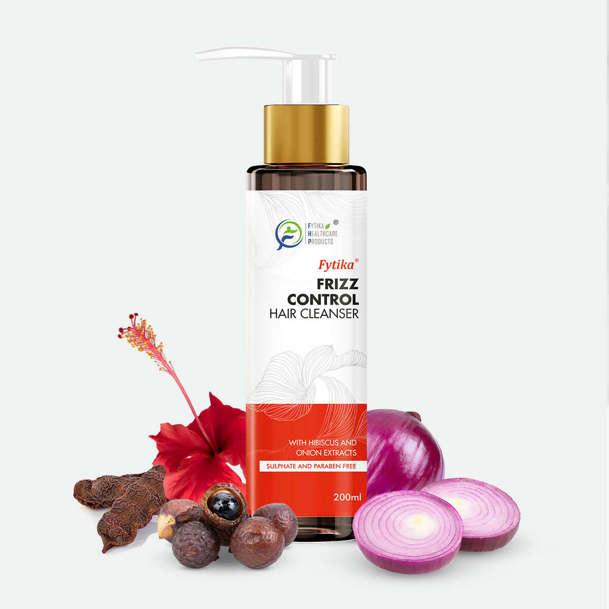 Fytika Frizz Control Hair Cleanser with Hibiscus & Onion Extracts | Grocsy