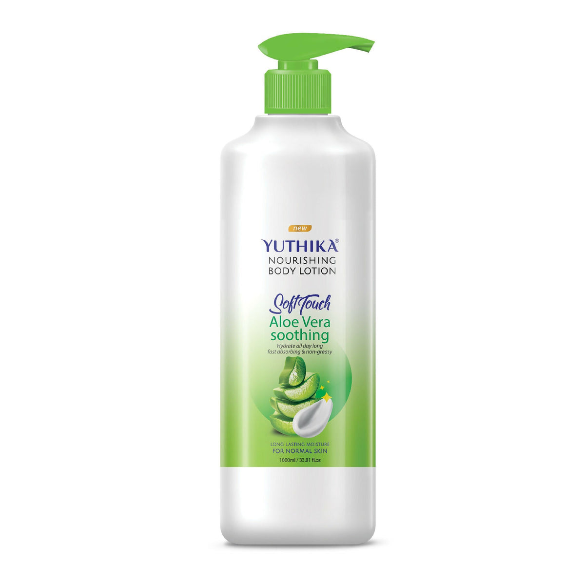 Yuthika Aloe Vera Soft Touch Body Lotion For Women & Men | Grocsy