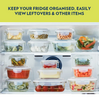 Borosil Klip N Store Glass Storage Containers - Set of 2 | Grocsy
