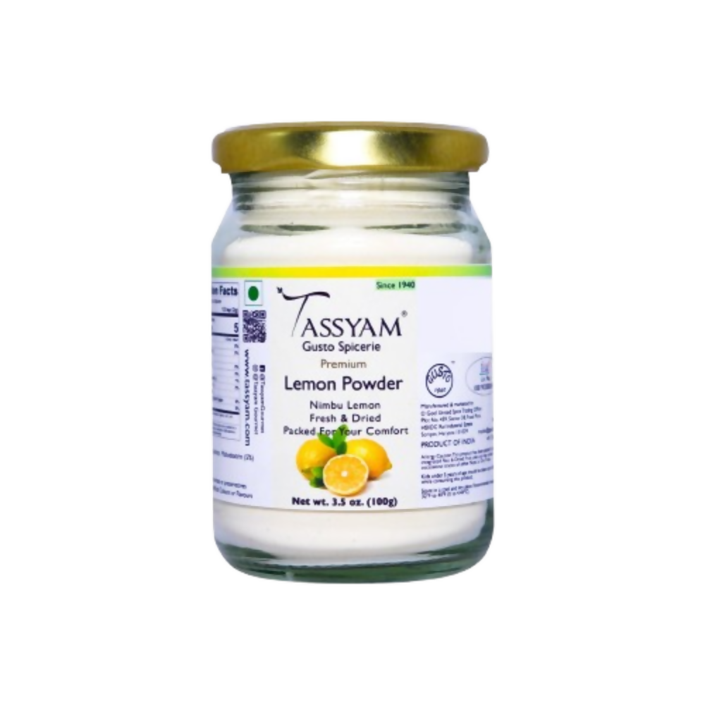 Tassyam Organics Lemon Powder | Grocsy