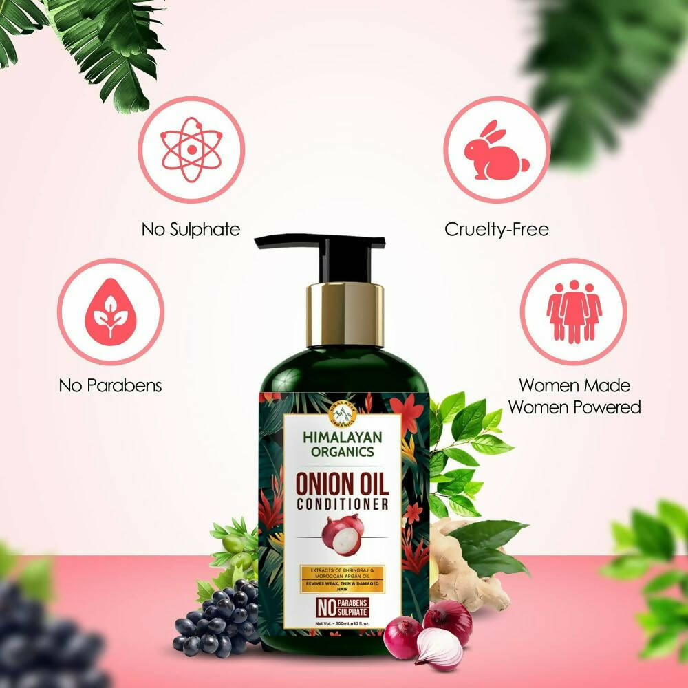 Himalayan Organics Onion Oil Conditioner | Grocsy
