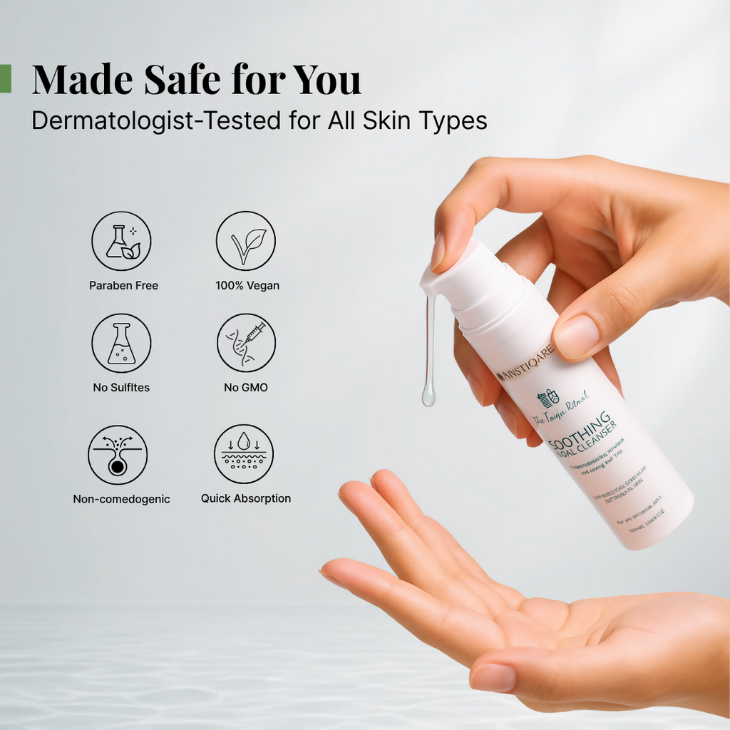 Mystiqare Soothing Dual Cleanser | Grocsy