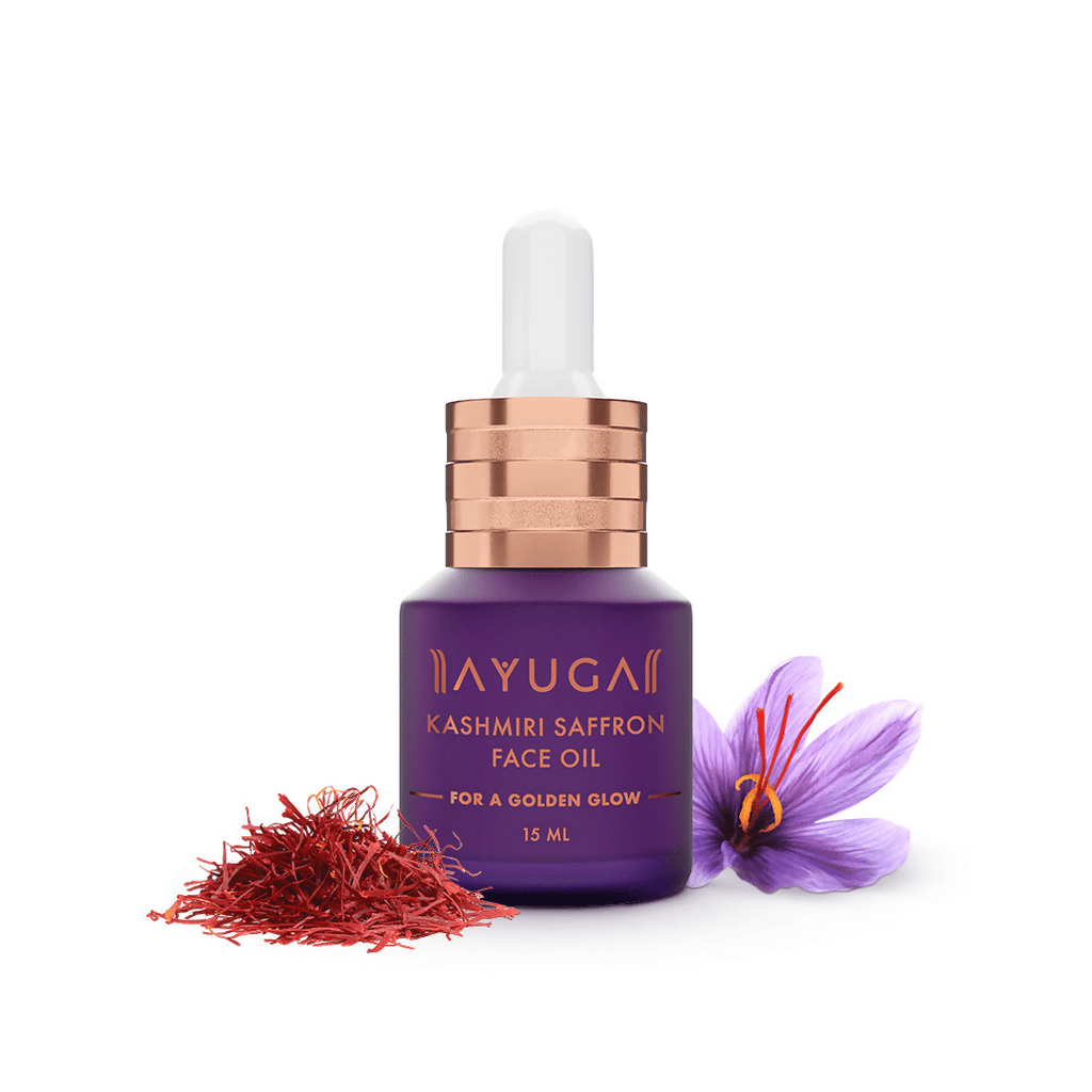 Ayuga Kashmiri Saffron Face Oil | Grocsy