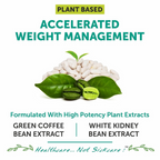 Bliss Welness Green Coffee Bean Extract White Kidney Bean Extract Capsules | Grocsy